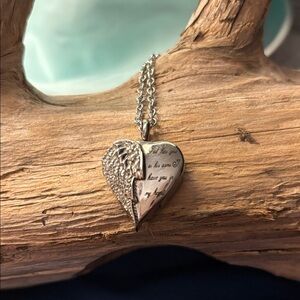 Silver‎ Heart Pendant Necklace
